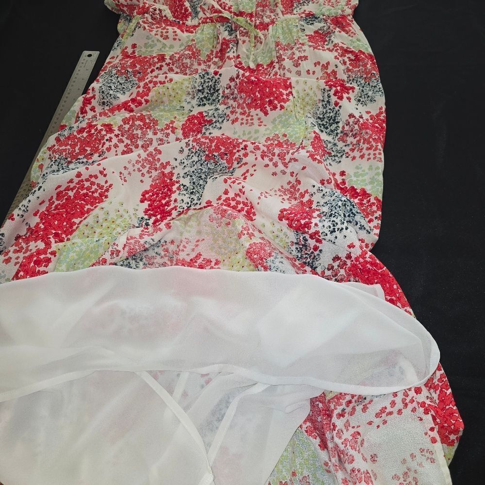 LUCKY BRAND Floor Length Floral Boho Sleeveless Dress. - Picture 11 of 11
